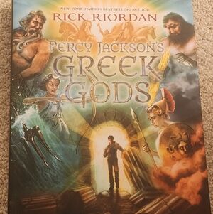 Signed Percy Jackson's Greek Gods Book